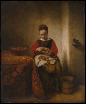 Young Woman Peeling Apples-WikiRug.jpg