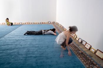 Ilya & Eemilia Kabakov-Blue Carpet.jpg