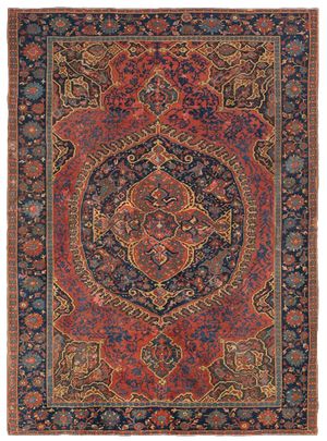 Medallion-Ushak Carpet 1-WikiRug.jpg